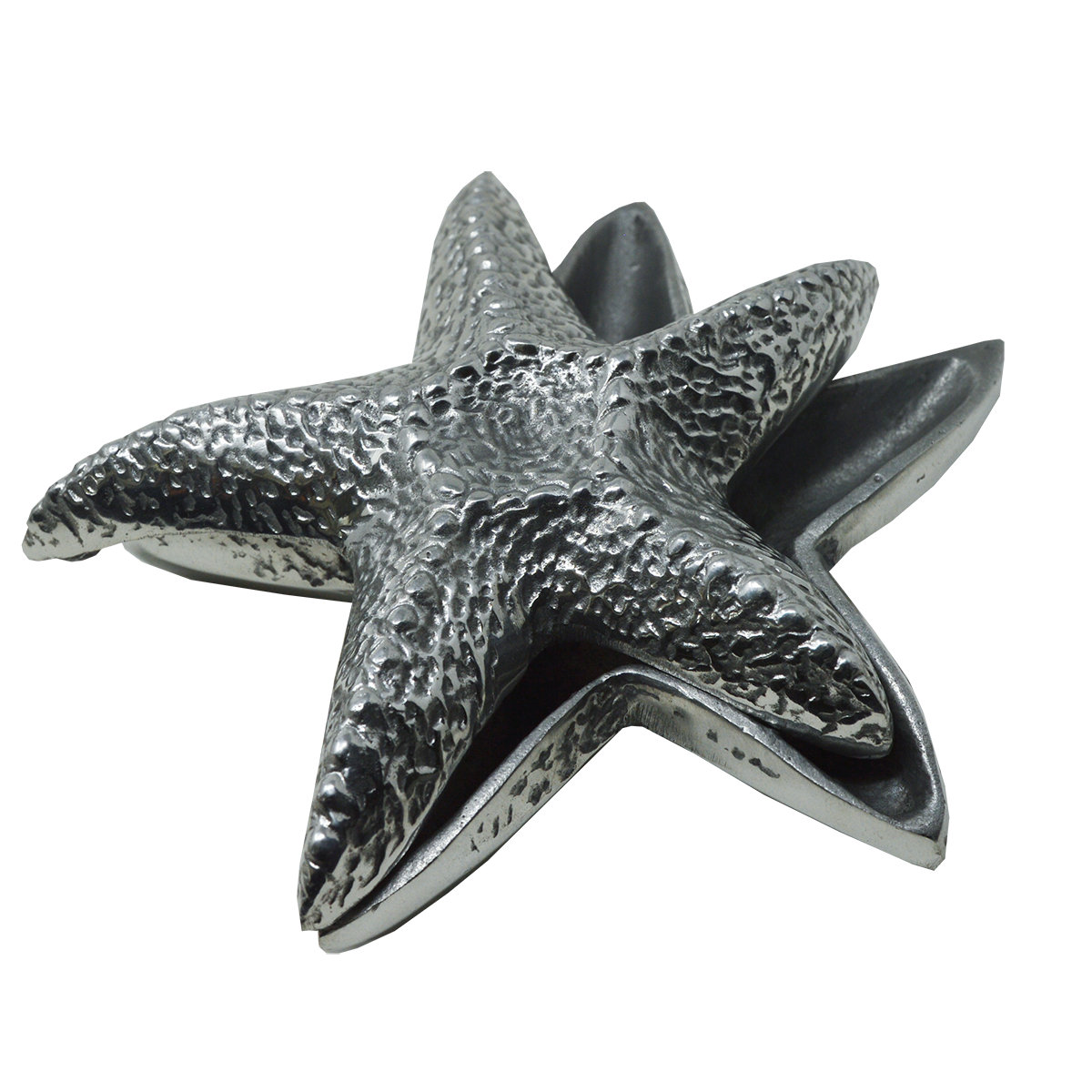 Highland Dunes Pewter Starfish Jewelry Box Wayfair