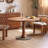 Solid wood round table-638610094