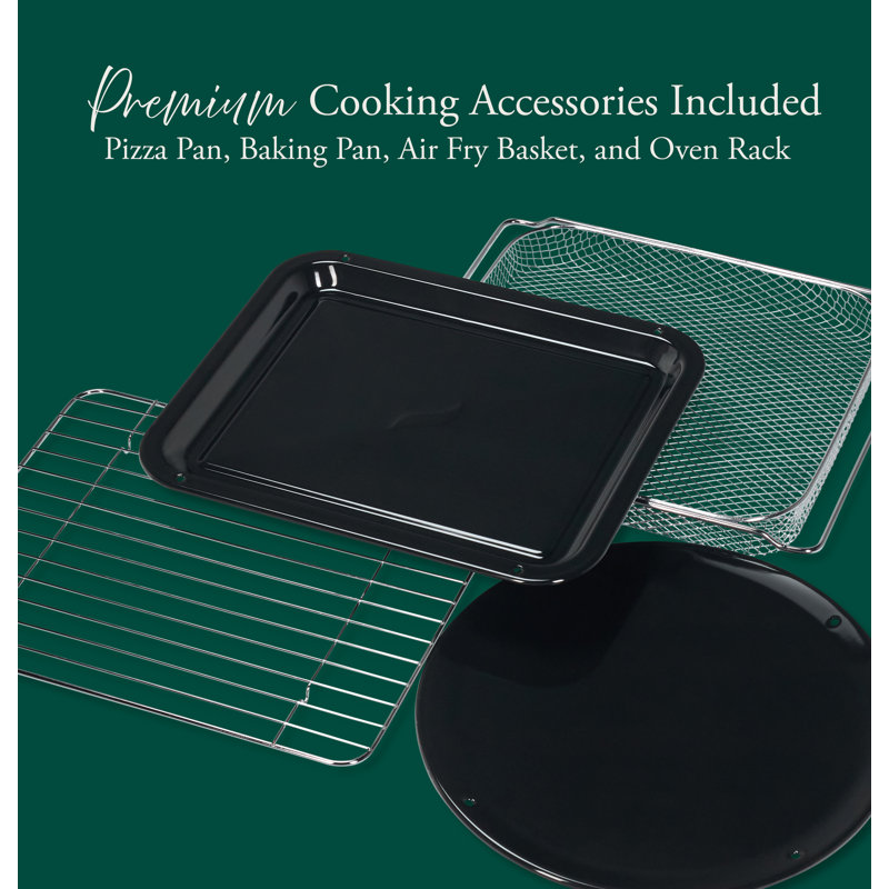 CAFÉ Couture Toaster Oven with Air Fry, Matte Black