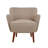 Jeovoni Fabric Accent Chair with Rubberwood Legs-742224966