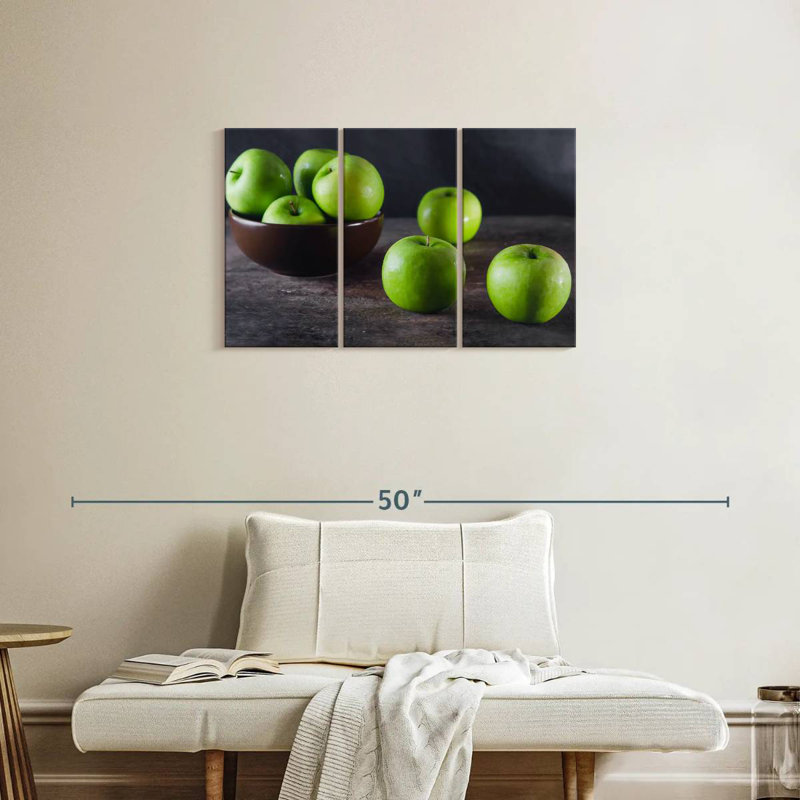 Apples, 20" H x 33" W