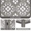 Paravent pliable 6 panneaux diviseur d'intimité-132515941