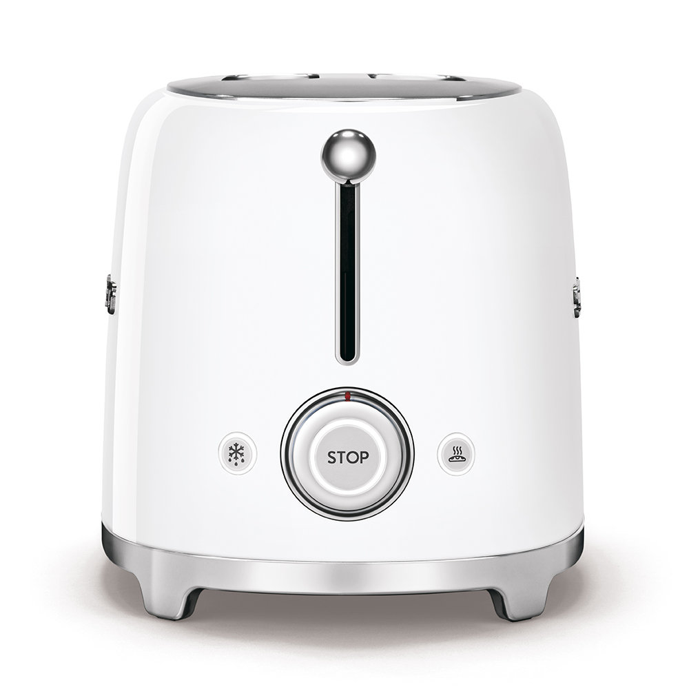 SMEG 50s Style 2-Slice Toaster, White