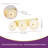 Amneris 3-Light  Cloud Glass Vanity Light for Bathroom