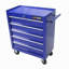 Coffre à outils à 5 tiroirs, armoire de rangement pour outils pour le garage avec 4 roues et système de verrouillage-1633454253