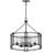 6 - Light Dimmable Lantern Drum Chandelier