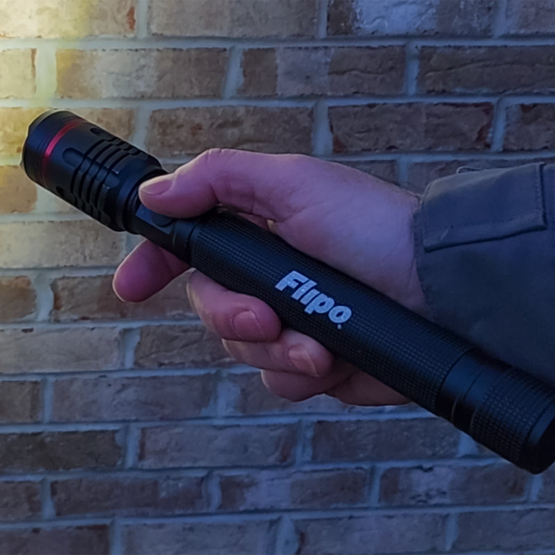 Flipo Tactical 4000 Lumen Rechargeable Flashlight