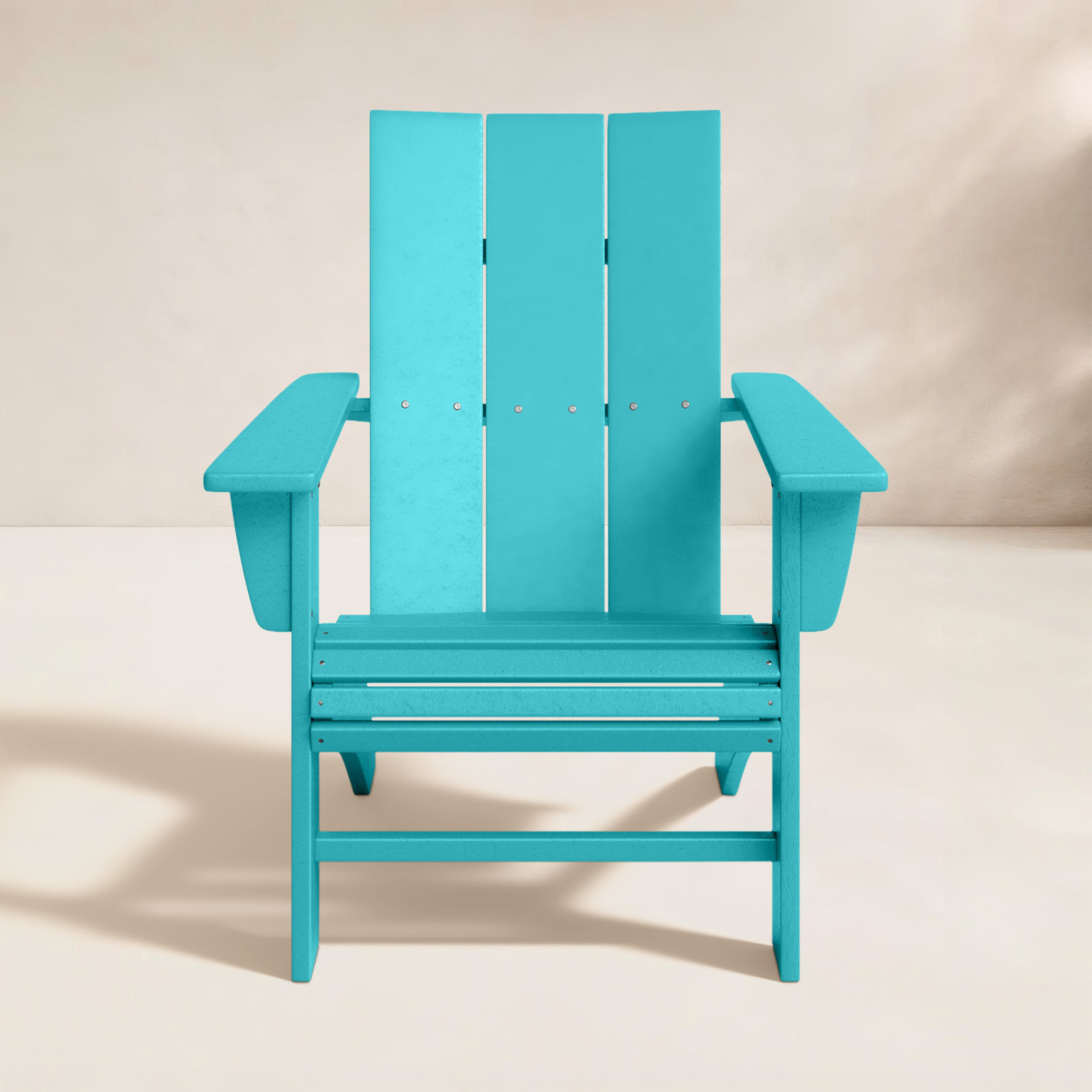 POLYWOOD® Modern Adirondack Chair, Aruba