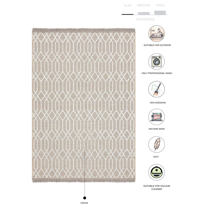Tapis Stanuta, Rectangle 4 pi x 5 pi 11 po