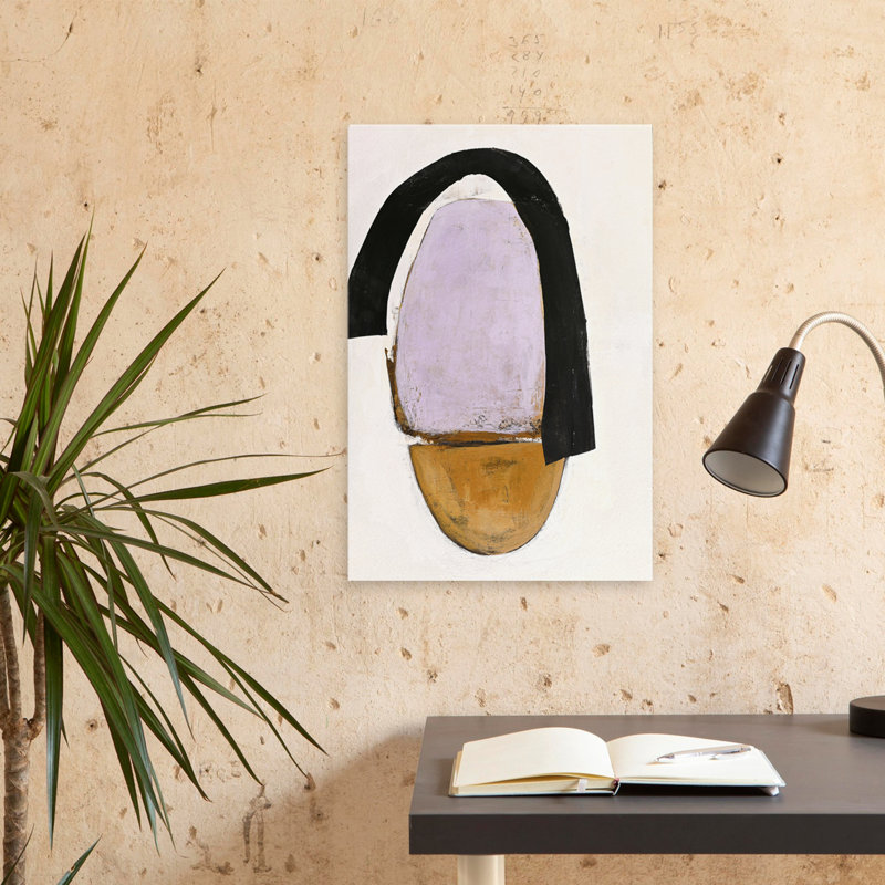 Post moderne - Art moderne abstrait, H 24 po x l 16 po