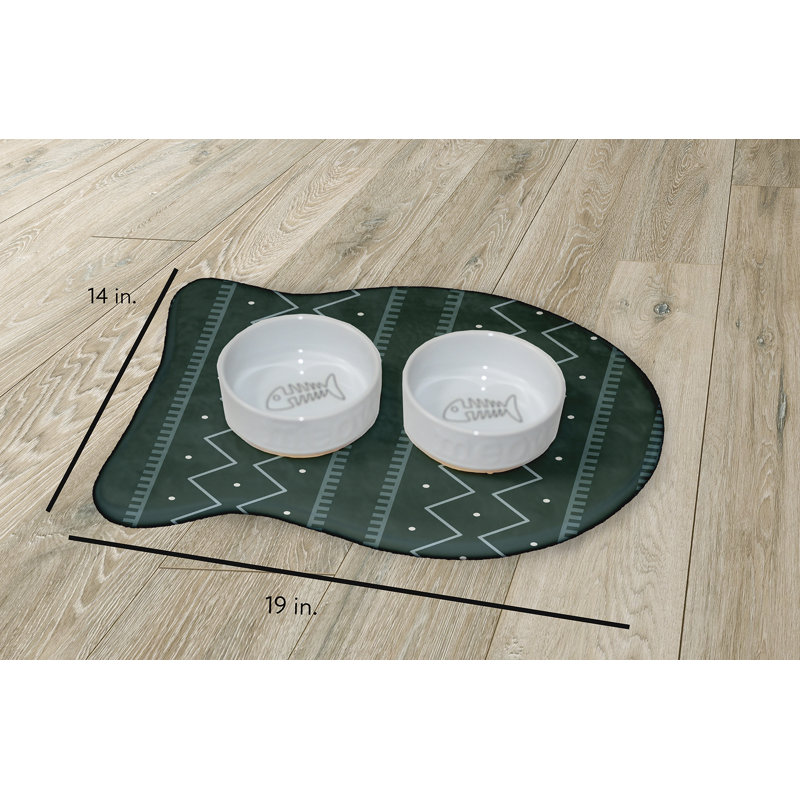 Anti-Skid Placemat, Dark Green