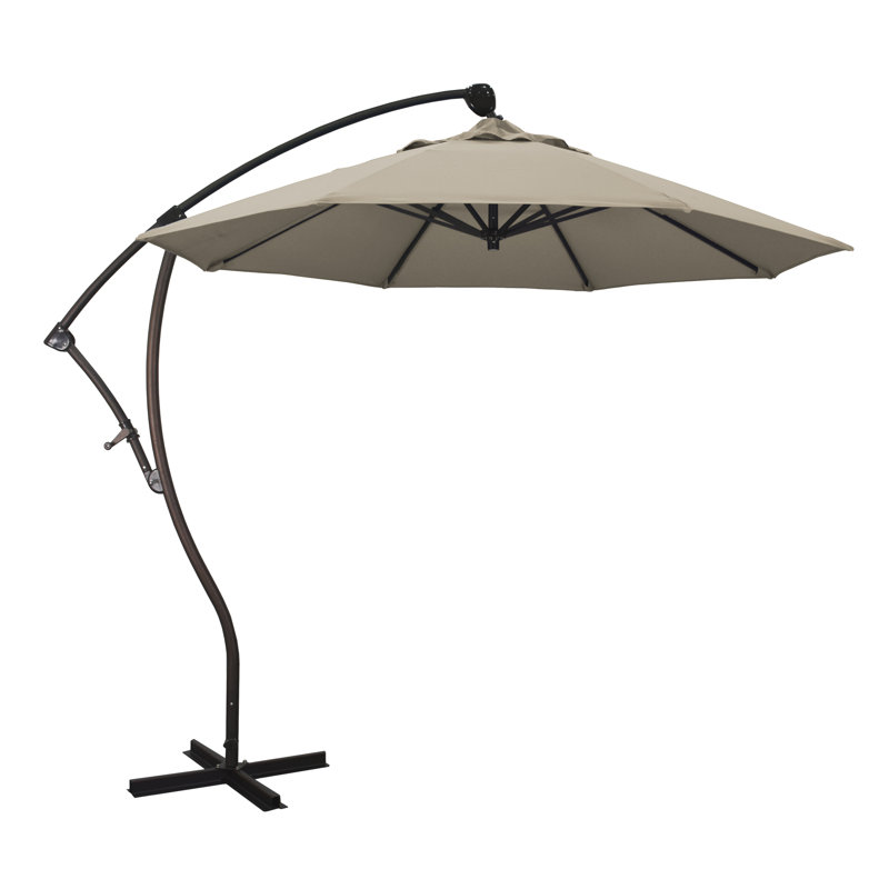Parasol en porte-à-faux 9' Welwyn, Taupe