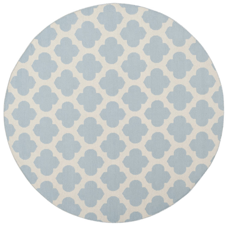 Romona Hand Woven Cotton Geometric Rug