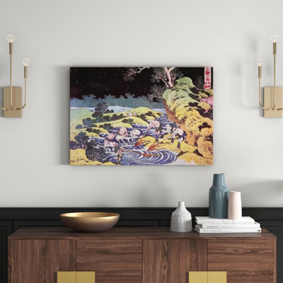 Hokusai - Wrapped Canvas Painting