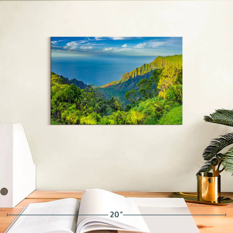 Gillard Kalalau Lookout à Kauai, H 8 po x l 12 po