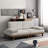 Upholstered Sleeper Sofa, 78.7'' Sofa Bed, Natural Ash Wood Frame, Removable Cloth Cover-152137911