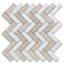13 in. x 12 in. Marble Tile