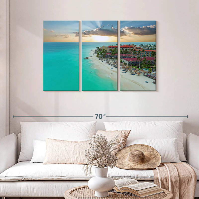 Plage Gillard Aruba Manchebo, H 28 po x l 45 po