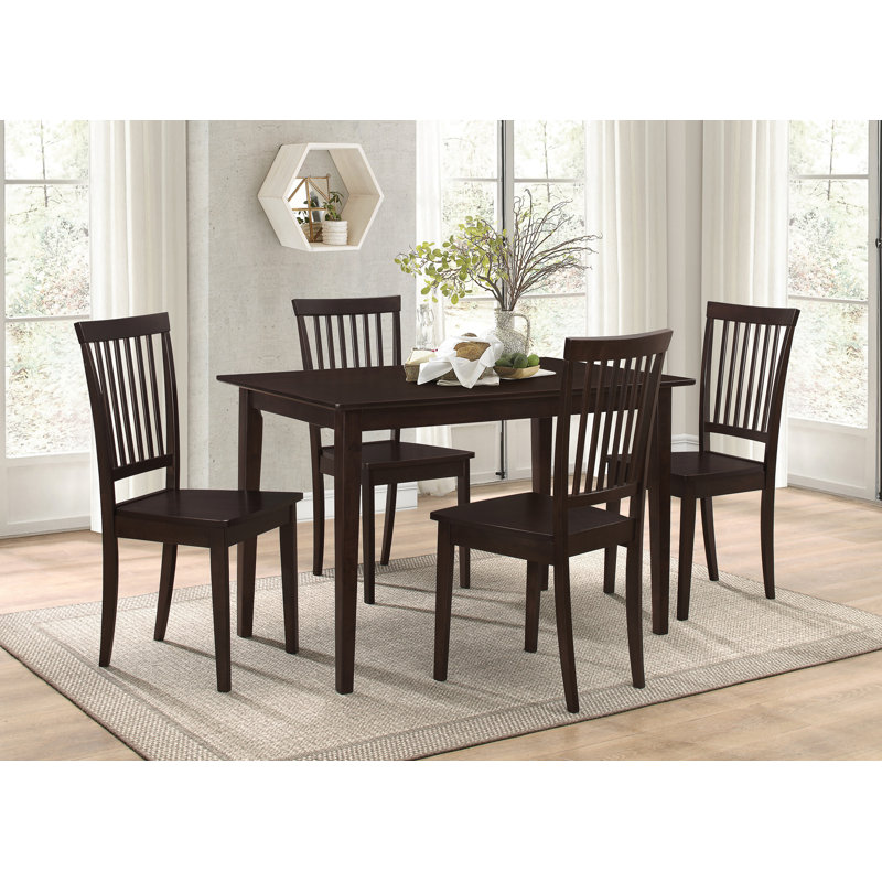 Gergana 4 - Person Four Leg Dining Set