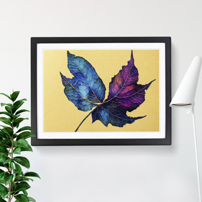Stunning Plant Leaf - Single Picture Frame Print