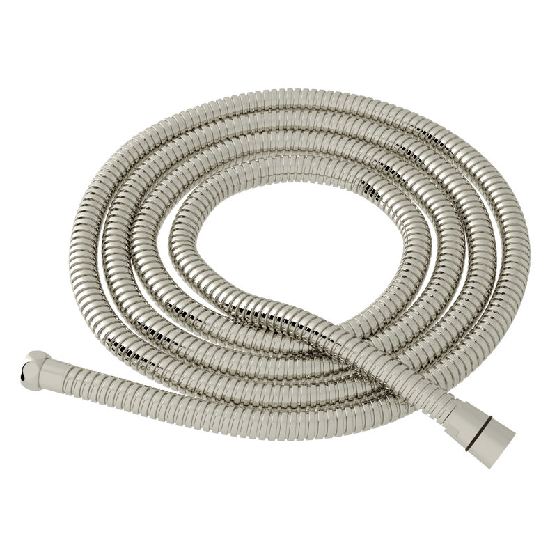 Rohl 79" Metal Shower Hose, Polished Nickel