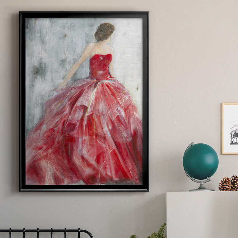 Redowa, reproduction encadrée de qualité supérieure - prête à être accrochée, H 42,5 po x l 30,5 po x P 1 po, Noir