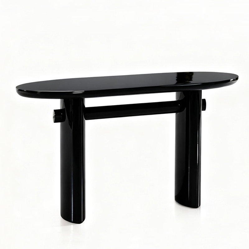Console minimaliste moderne de style italien, Noir