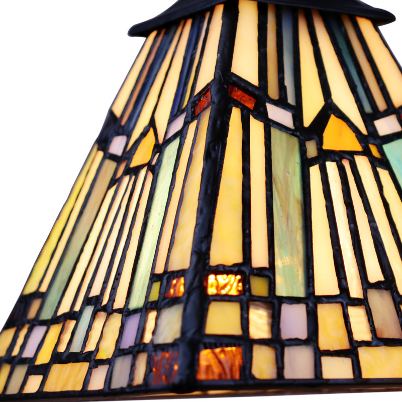 Antanisha 5 - Light Glass Dimmable Tiered Chandelier