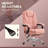 Heated Reclining Massage Office Chair With Adjustable Height And Footrest