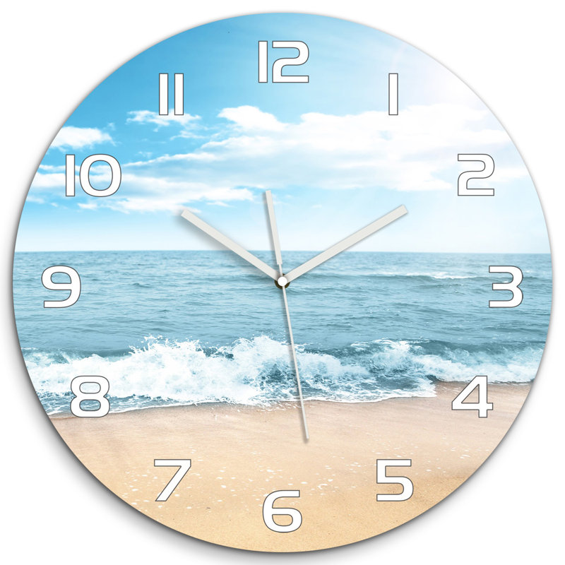 Jonice Glass Wall Clock