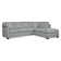 Gramercy Park Upholstered L-Shaped Sectional