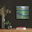 Red Barrel Studio® «All In A Row» par Jeanette Vertentes, art mural en métal-1025204981