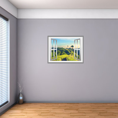 Landscape & Nature Non-Wall Damaging Wall Decal