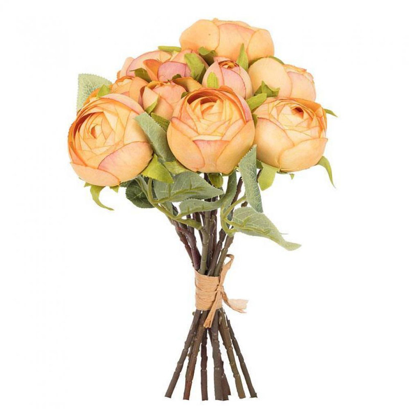 Bouquet de pivoines, Jaune