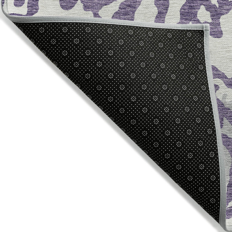  Tapis intérieur / extérieur mâle avec envers antidérapant, Rond 8 pi