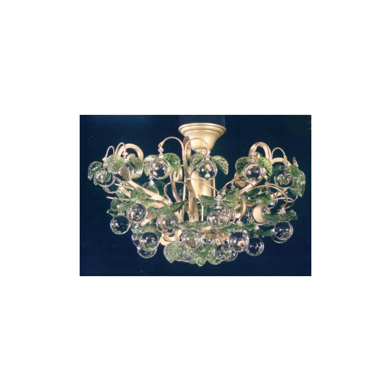 Denman Semi Flush Mount, Antique Silver