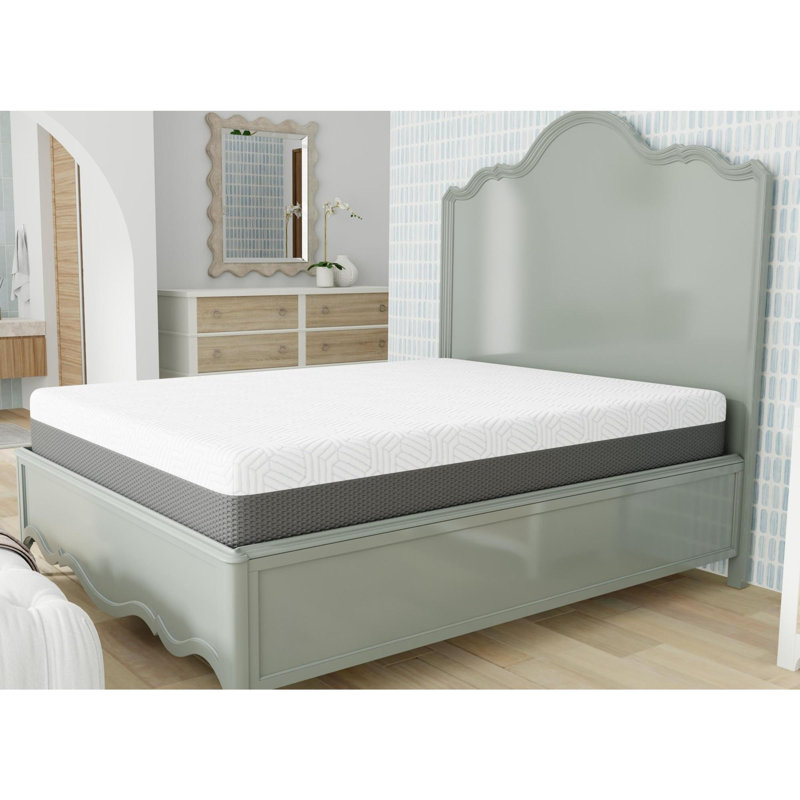 10 Inch California Medium Firm Mattress With Cooling Cover