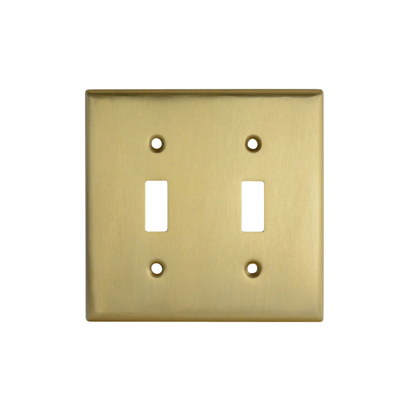 Empire 2 - Gang Toggle Light Switch Standard Wall Plate