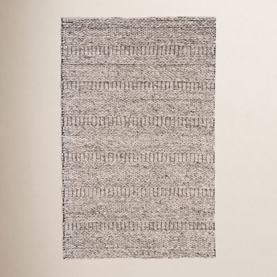 Orion Handmade Wool Oatmeal Rug