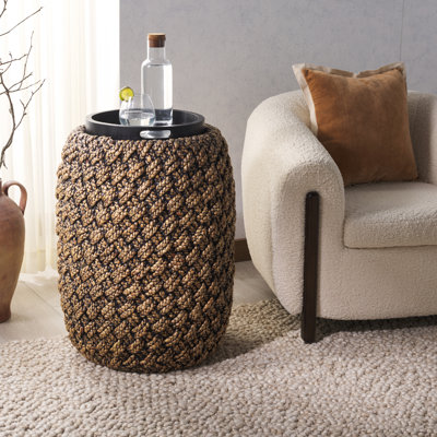Annapurna Solid Wood Tray Top End Table