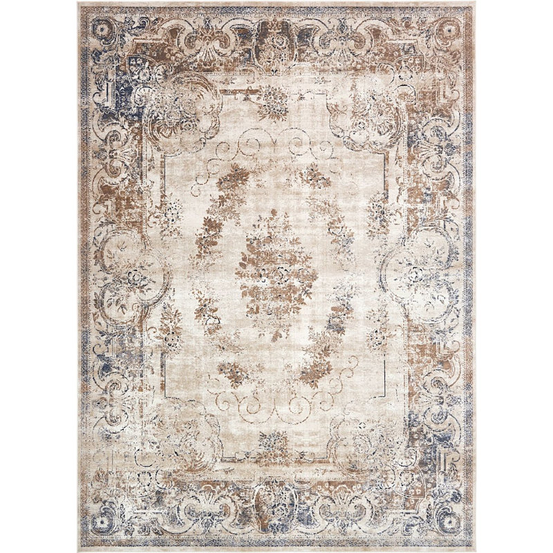 Widener Ikat Indoor Rug, Rectangle 9' x 12'