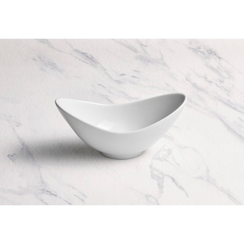 Bol à oreilles en porcelaine | Ivoire | 11 oz