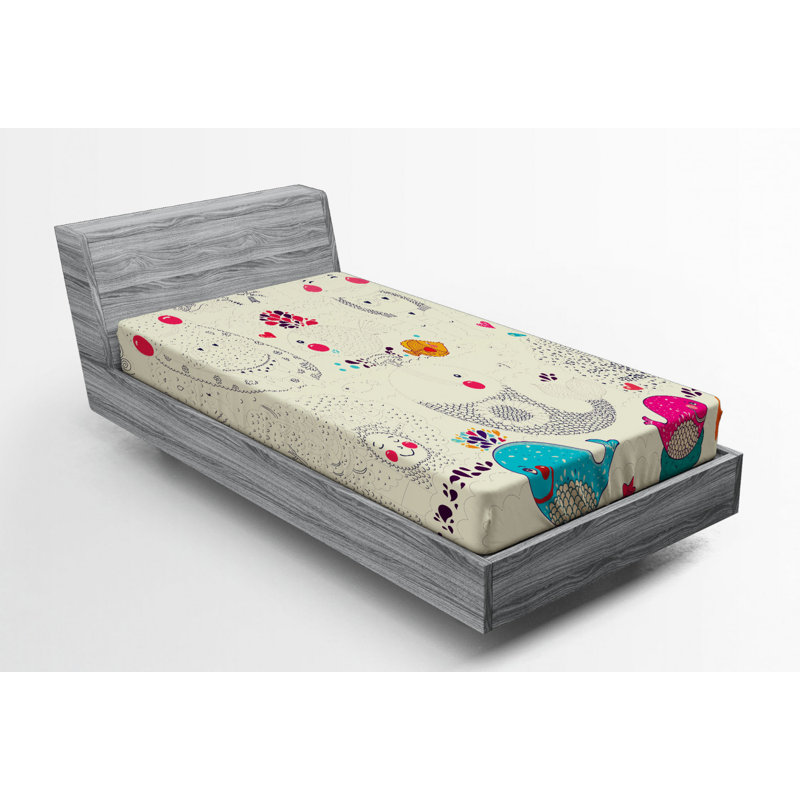 Microfiber Fitted Sheet, Twin Fitted Sheet