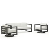 Avion 3 Piece Sofa Set With Swivel