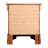 Elegant Oak Nightstand With Classic Design-641025918