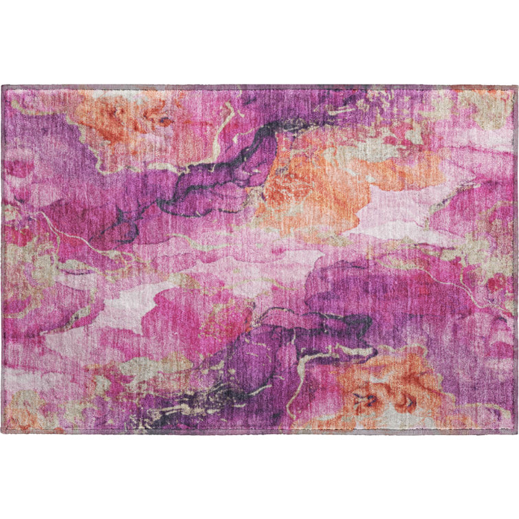 Premium Machine Washable Verlin AMF1785 Abstract Rug
