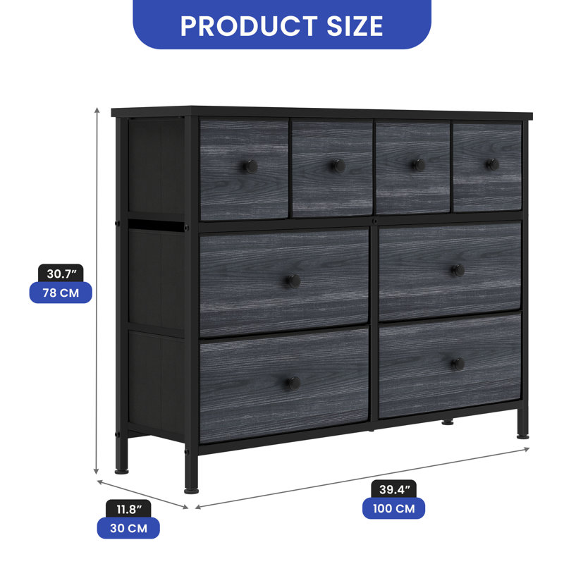 Commode 8 tiroirs Aradhya