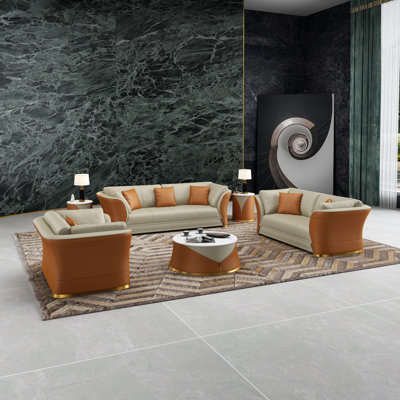 Ellenton 3 - Piece Living Room Set