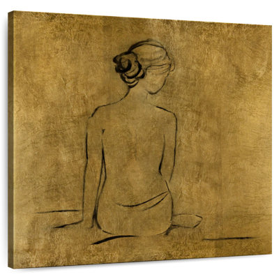 Leisha Golden Bather I