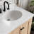 Cambridge Double Bathroom Vanity with Carrara Marble Top-107292989